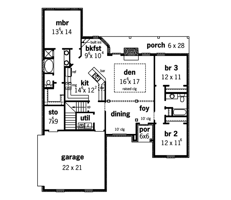 Edlingham Traditional Home Plan 092D-0108 - Search House Plans and More