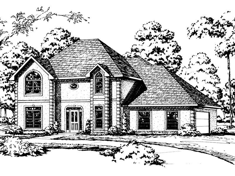 Runningridge European Home Plan 092D-0219 - Shop House Plans and More