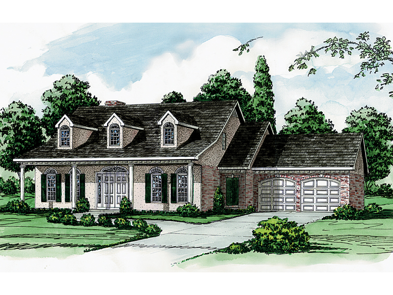 Watsonia Georgian Style Home Plan 092D-0232 - Shop House Plans and More