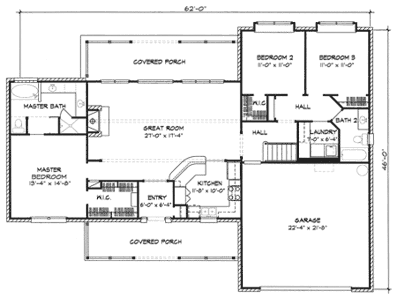 Floridale Rustic Country Home Plan 095D-0003 - Search House Plans and More