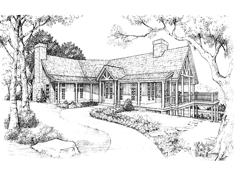 Palm Harbor Waterfront Home Plan 095D-0029 - Shop House Plans and More