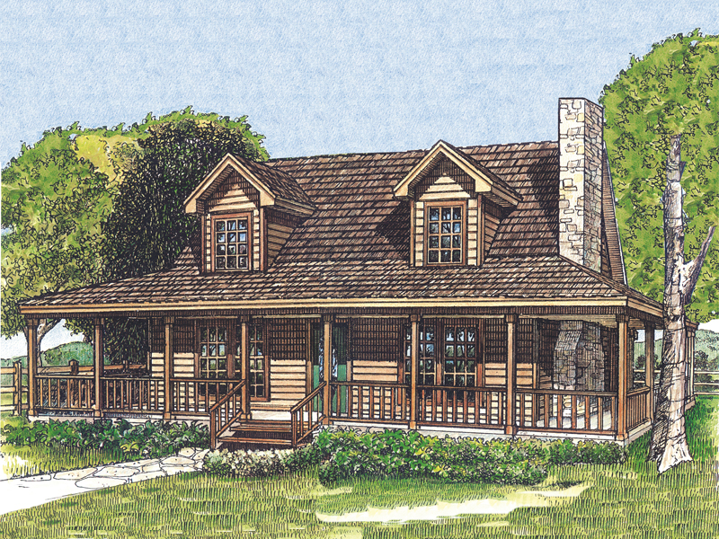 Laneview Rustic Country  Home  Plan  095D 0035 House  Plans  