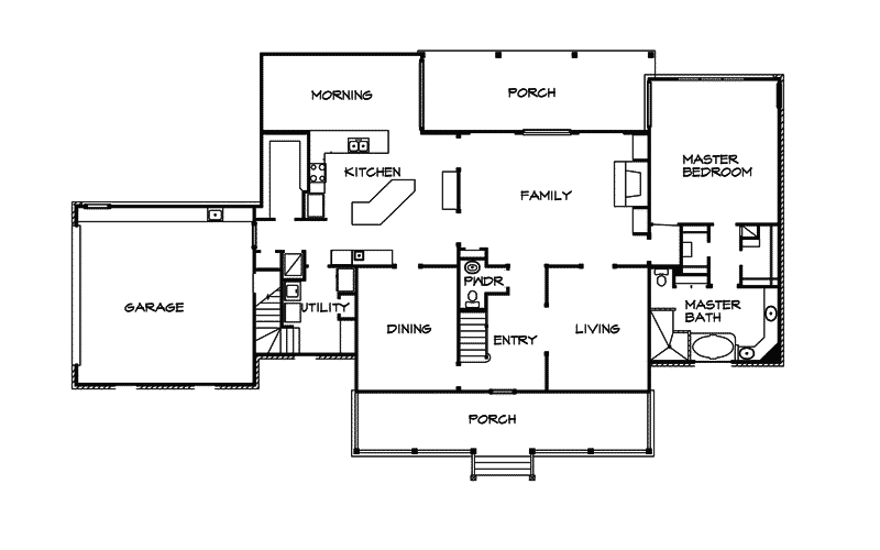 Beech River Country Home Plan 095S-0001 - Search House Plans and More