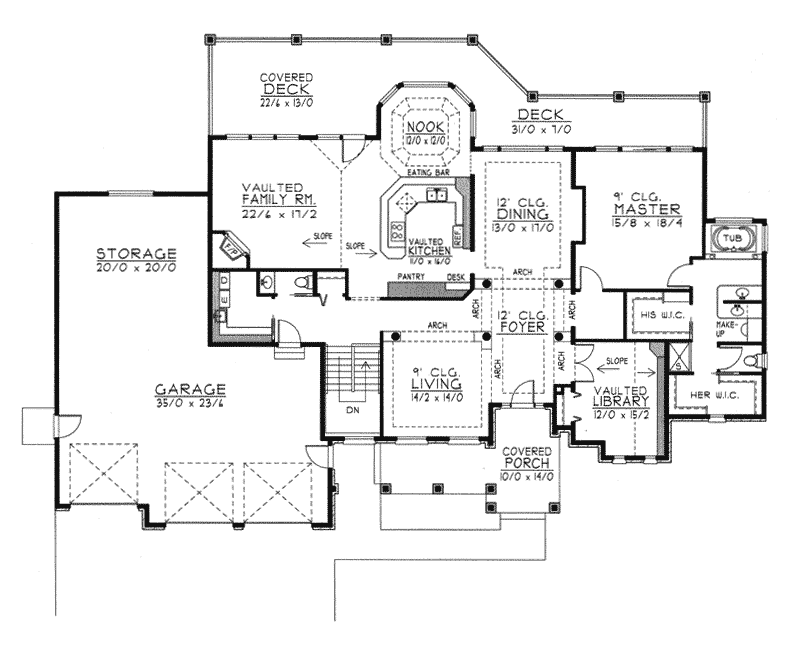 Bruno Luxury Home Plan 096D-0047 - Search House Plans and More