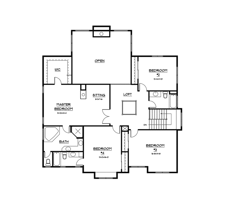 Ursula Hill Craftsman Home Plan 101D-0005 - Shop House Plans and More