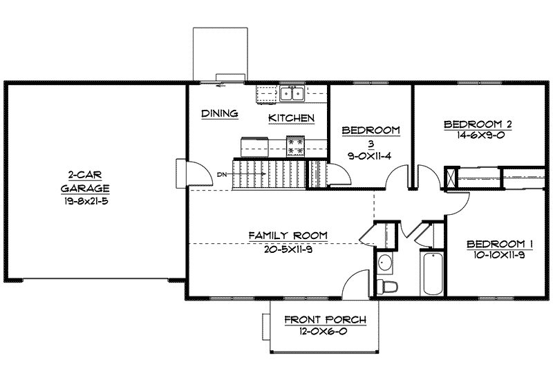 Cordoba Hill Ranch Home Plan 101D-0009 - Search House Plans and More