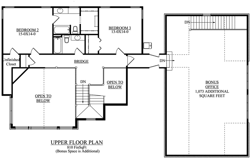 Victorian House Plan Second Floor - Sanchez Trail Rustic Home 101D-0025 | House Plans and More