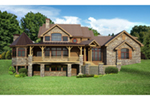 Victorian House Plan Front of Home - Sanchez Trail Rustic Home 101D-0025 | House Plans and More