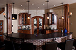Luxury House Plan Bar Photo 02 - Douglas Cliff Rustic Home 101D-0026 | House Plans and More
