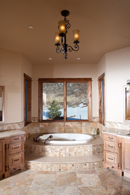 Luxury House Plan Master Bathroom Photo 01 - Douglas Cliff Rustic Home 101D-0026 | House Plans and More