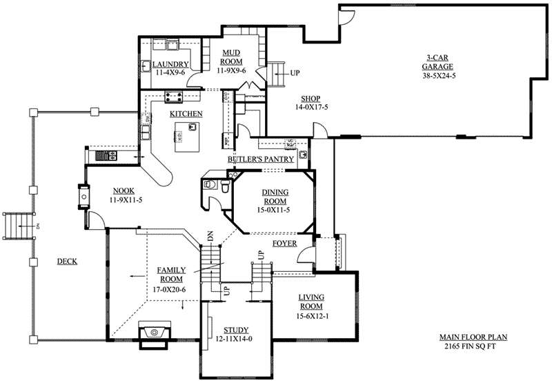 Luxury House Plan First Floor -  101D-0030 | House Plans and More