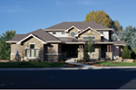 Craftsman House Plan Front of House 101D-0035