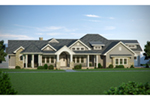Ranch House Plan Front of House 101D-0040