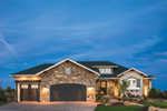 Traditional House Plan Front of House 101D-0045