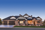 Traditional House Plan Front of House 101D-0047