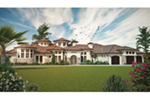 Waterfront House Plan Front of House 101D-0048