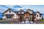 Mediterranean House Plan Front of Home - Murphy Bend Luxury Home 101D-0050 | House Plans and More