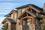 Traditional House Plan Front Photo 02 - Paxton Peak Luxury Home 101D-0051 - Shop House Plans and More