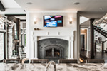 European House Plan Fireplace Photo 01 - Kingdel Creek Luxury Home 101D-0061 - Search House Plans and More