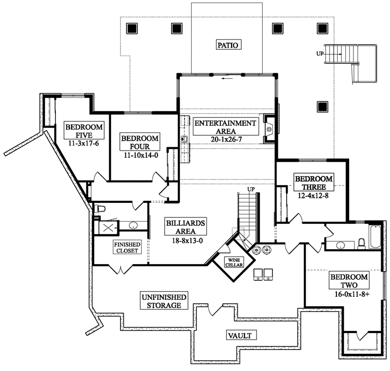 Flatiron Rustic Home Plan 101D-0079 - Search House Plans and More