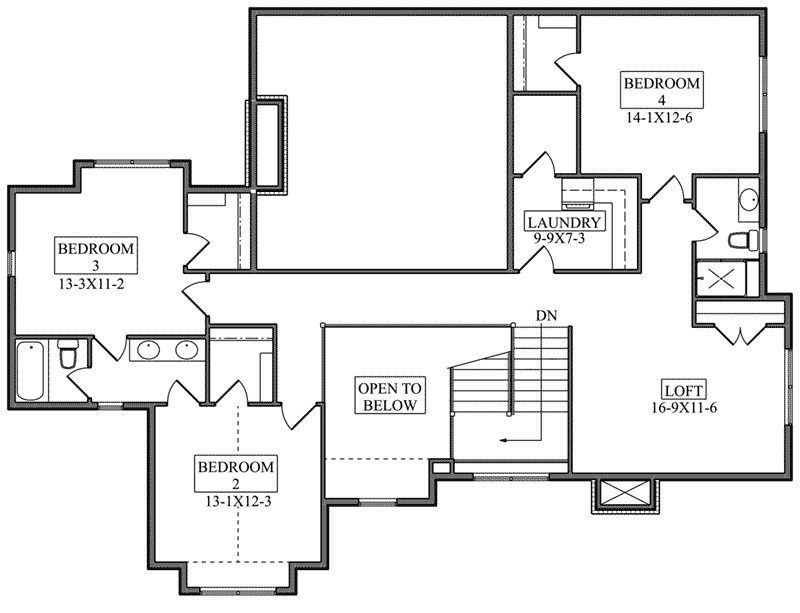 Plan 101D-0083 - Shop House Plans and More