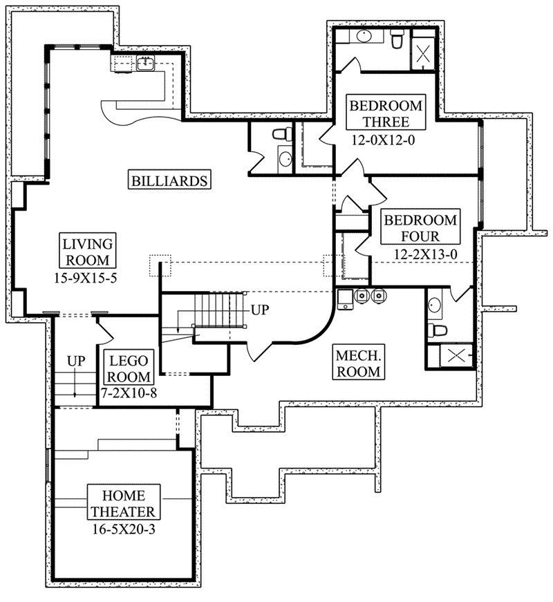 Rivers Bend Modern Farmhouse Plan 101D-0093 - Shop House Plans and More