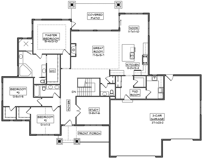 Plan 101D-0102 - Shop House Plans and More