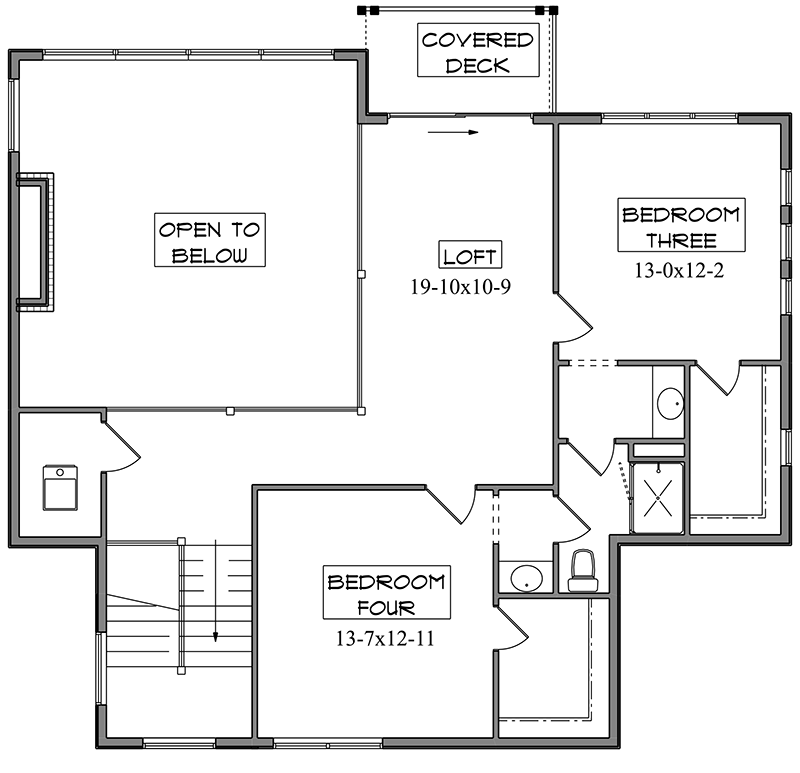 Plan 101D-0165 - Shop House Plans and More