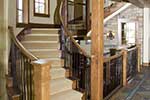 Rustic House Plan Stairs Photo - Kemper Hill Mountain Home 101S-0003 | House Plans and More