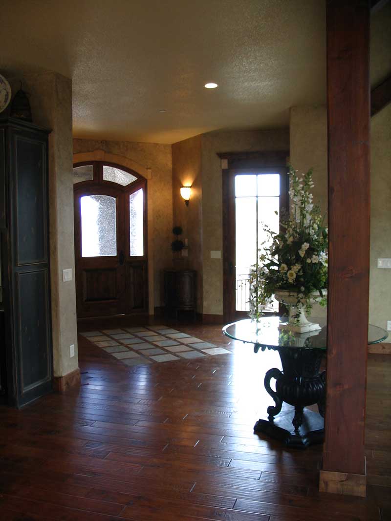 Contemporary House Plan Foyer Photo - Colima Manor Mountain Home 101S-0005 - Search House Plans and More