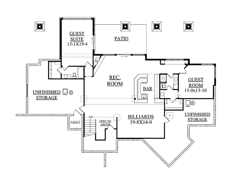 Rabenburg Rustic Home Plan 101S-0017 - Shop House Plans and More