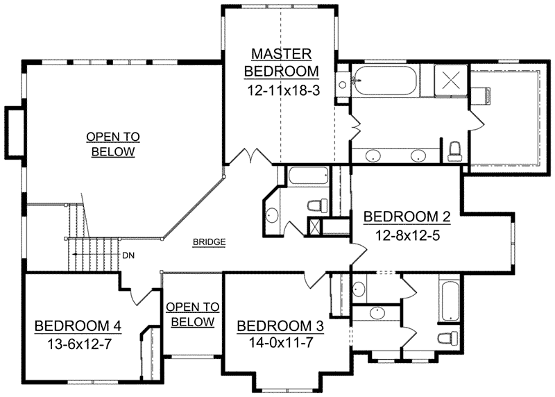 Nancy Lee Rustic Home Plan 101S-0020 - Shop House Plans and More