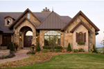 Brick And Stone Home Plan 101S-0024 | Stone Exterior Home