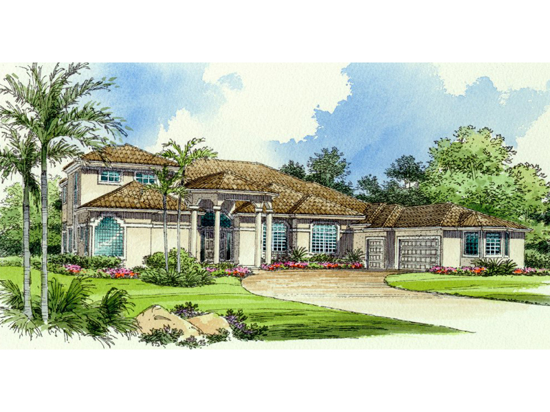 Lucinda Mediterranean Home Plan 106S-0048 - Shop House Plans and More