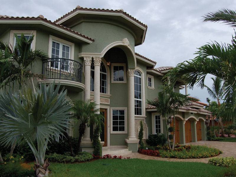 Florida House Plan Front Photo 02 - Buckman Heights Spanish Home 106S-0059 - Search House Plans and More