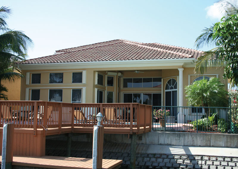 Adobe House Plans & Southwestern Home Design Boat Dock Photo 02 - Picayne Point Waterfront Home 106S-0067 - Shop House Plans and More