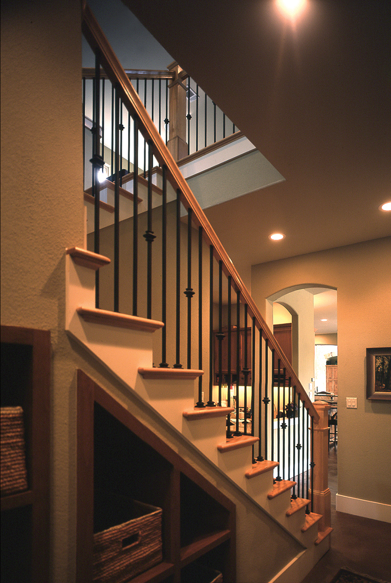 Italian House Plan Stairs Photo - Danton Luxury Home 111S-0005 - Search House Plans and More