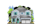 Craftsman House Plan Front of House 116D-0041
