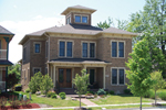 Neoclassical House Plan Front of House 119D-0003