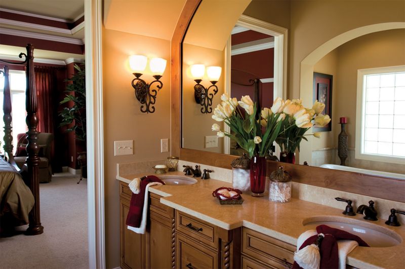 English Cottage House Plan Bathroom Photo 01 - Flora Park Country French Home 119D-0007 - Search House Plans and More