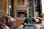 English Cottage House Plan Great Room Photo 02 - Flora Park Country French Home 119D-0007 - Search House Plans and More