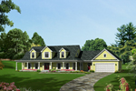House Plan Front of Home 121D-0004