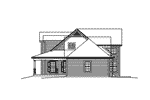 Colonial House Plan Right Elevation - Samantha Country Home 121D-0004 | House Plans and More