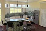 Country House Plan Kitchen Photo 01 - Emilia Cape Cod Ranch Home 121D-0006 | House Plans and More
