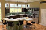 Arts & Crafts House Plan Kitchen Photo 01 - Abigail Traditional Ranch Home 121D-0011 | House Plans and More