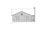 Country House Plan Rear Elevation - Angelina Rustic Ranch Home 121D-0012 | House Plans and More