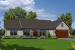 House Plan Front of Home 121D-0021