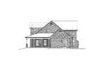 Country House Plan Right Elevation - Rachel Country Home 121D-0026 | House Plans and More