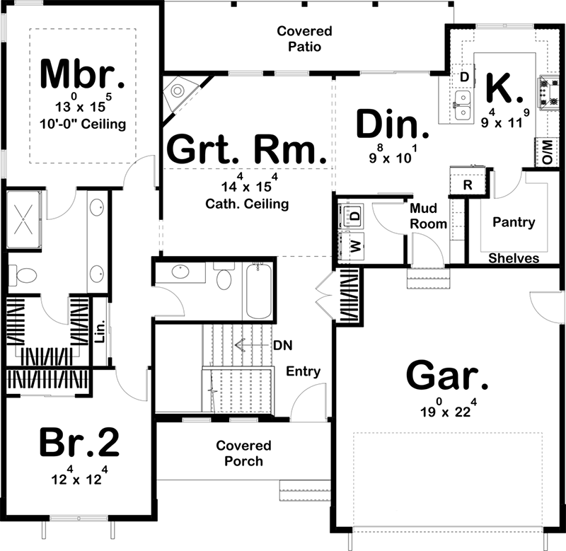 Plan 123D-0175 - Shop House Plans and More