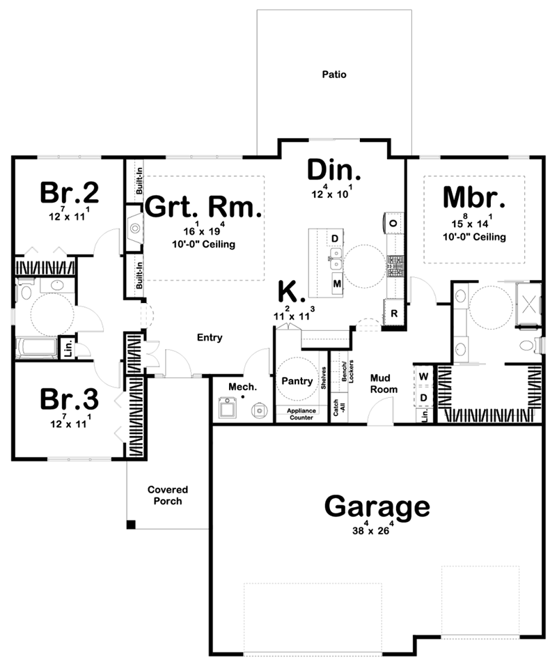 Plan 123D 0206 Shop House Plans And More